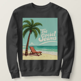 Tropische Chill – Palm Tree & Beach Chair T-shirt