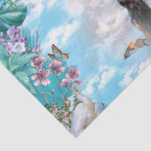 Tropische chirurgische landschappen tissuepapier (Detail)