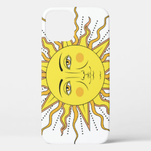 Tropische citroenvruchten, Sun Face. Case-Mate iPhone Case