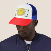Tropische citroenvruchten, Sun Face. Trucker Pet (In situ)