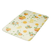 Tropische Citrus SUMMER Oranje citroenschijfje Badmat (Gekanteld)