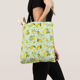 Tropische Citrus SUMMER Oranje citroenschijfje Tote Bag