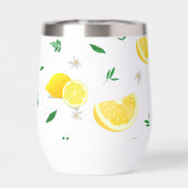 Tropische Citrus zomerverse Oranje citroen Slice (Achterkant)