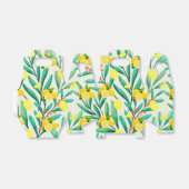 Tropische Citrus zomerverse Oranje citroen Slice Bedankdoosjes (Uitgevouwen)