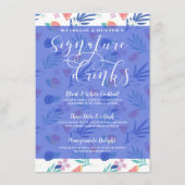 Tropische Citrusvruchten Signature Cocktail Drinke Menu (Voorkant)