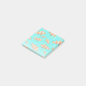 Tropische Clownfish & Bubbles Patroon Post-it® Notes (Schuin)