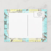 Tropische Cockatoendroam Briefkaart (Achterkant)