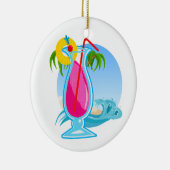 Tropische cocktail keramisch ornament (Rechts)