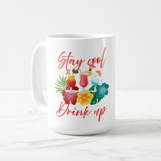 Tropische cocktail Mok (Voorkant links)