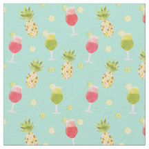 Tropische cocktails en patroonpatronen