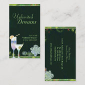 Tropische cocktails Event Planner Visitekaartje (Voorkant / Achterkant)