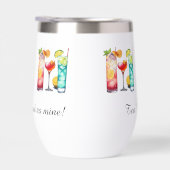 Tropische cocktails grappig gezegde (Rechts)