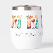 Tropische cocktails grappig gezegde (Voorkant)