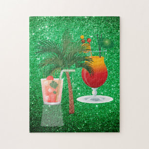 Tropische cocktails legpuzzel