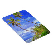 Tropische Coconut Palm Tree Dance Magneet (Rechterzijde)