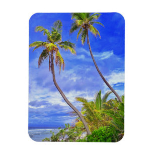 Tropische Coconut Palm Tree Dance Magneet