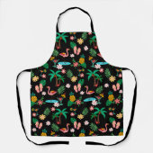 Tropische collage 🍍🌴🦩 all-over print Schort (Voorkant)