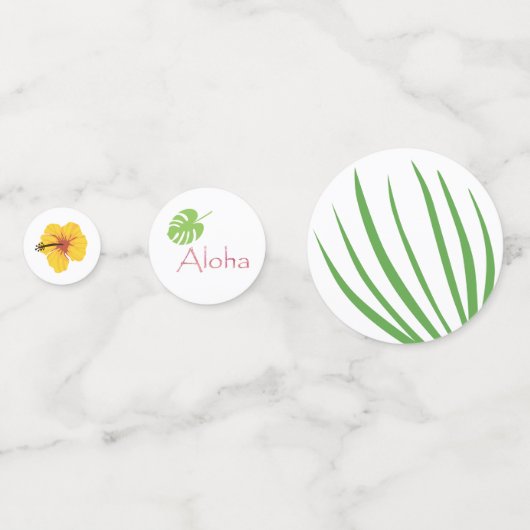 Tropische Confetti (Achterkanten)