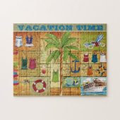 Tropische cruise puzzel (Horizontaal)