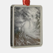 Tropische Cyclone Billy Metalen Ornament (Rechts)