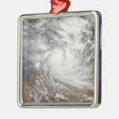 Tropische Cyclone Billy Metalen Ornament (Links)