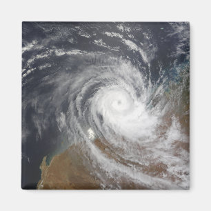 Tropische Cyclone Billy over Australië 2 Magneet