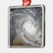 Tropische Cyclone Billy over Australië 2 Metalen Ornament (Links)