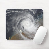 Tropische Cyclone Billy over Australië 2 Muismat (Met muis)