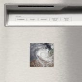 Tropische Cyclone Billy over Australië Magneet (Insitu (Vaatwasser))
