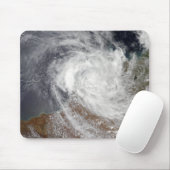 Tropische Cyclone Billy over Australië Muismat (Met muis)