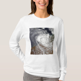 Tropische Cyclone Billy over Australië T-shirt