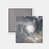 Tropische Cyclone Billy uit Australië Magneet (Voorkant / Achterkant)