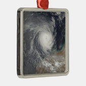 Tropische Cyclone Billy uit Australië Metalen Ornament (Rechts)