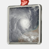 Tropische Cyclone Billy uit Australië Metalen Ornament (Links)