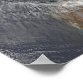 Tropische Cyclone Billy uit Australië Poster (Hoek)