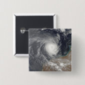 Tropische Cyclone Billy uit Australië Vierkante Button 5,1 Cm (Voorkant /achterkant)
