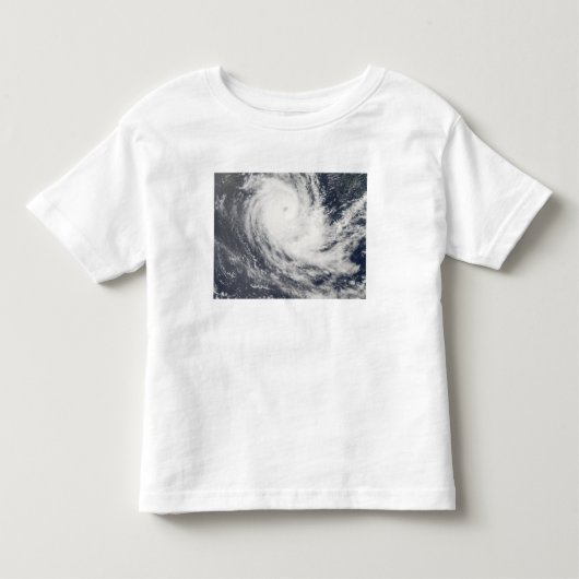 Tropische cyclone Carina Kinder Shirts (Voorkant)
