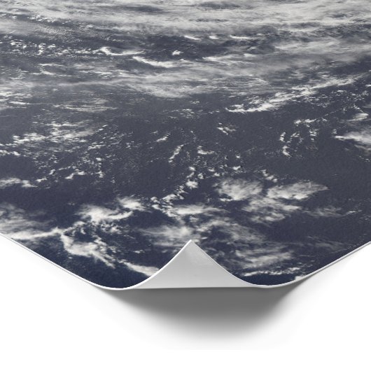 Tropische cyclone Carina Poster (Hoek)