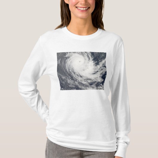 Tropische cyclone Carina T-shirt (Voorkant)