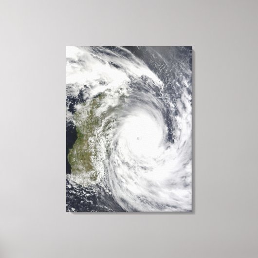 Tropische Cyclone Gael van Madagascar 2 Canvas Afdruk (Voorkant)