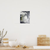 Tropische Cyclone Gael van Madagascar 2 Poster (Keuken)