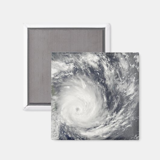 Tropische Cyclone Gael van Madagascar Magneet (Voorkant / Achterkant)