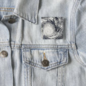 Tropische Cyclone Gael van Madagascar Vierkante Button 5,1 Cm (In situ)