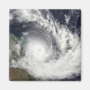 Tropische Cyclone Hamish over Australië Magneet