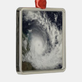 Tropische Cyclone Hamish over Australië Metalen Ornament (Rechts)