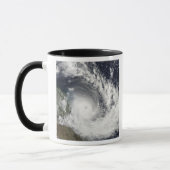 Tropische Cyclone Hamish over Australië Mok (Links)