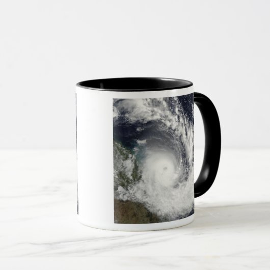 Tropische Cyclone Hamish over Australië Mok (Voorkant rechts)