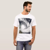 Tropische Cyclone Hamish over Australië T-shirt (Voorkant volledig)