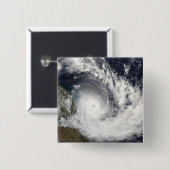 Tropische Cyclone Hamish over Australië Vierkante Button 5,1 Cm (Voorkant /achterkant)