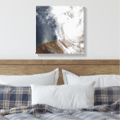 Tropische Cyclone Laurence Canvas Afdruk (Insitu (Slaapkamer))